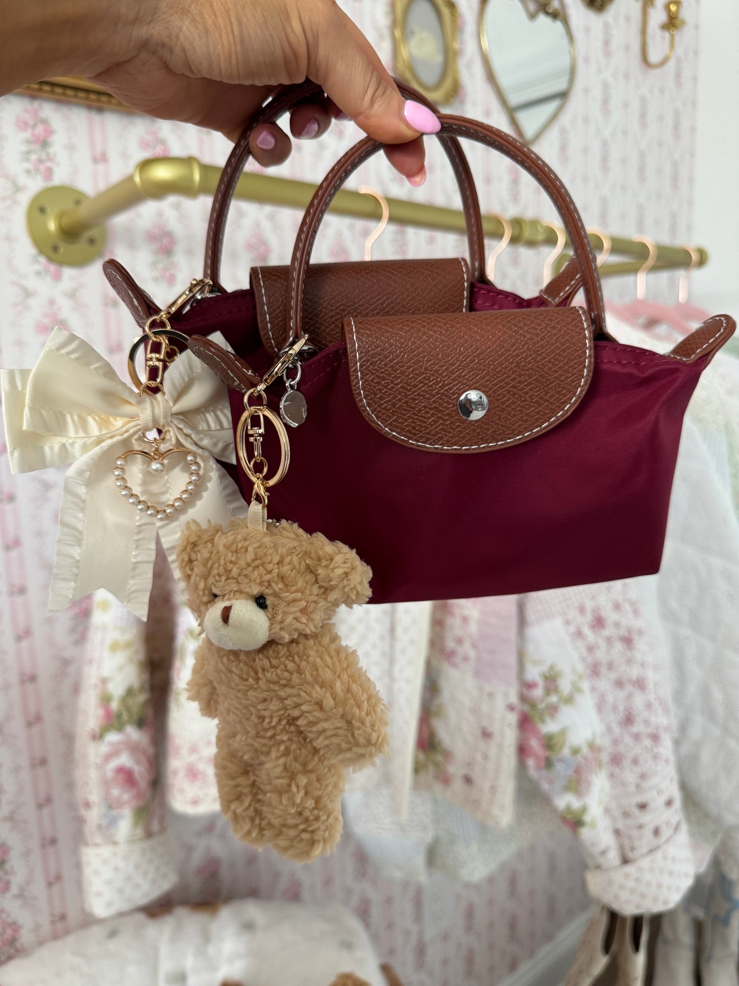 TEDDY BAG CHARM