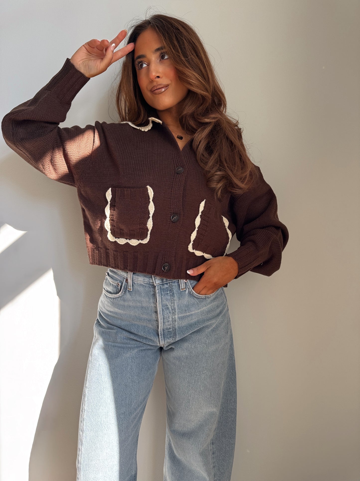 The Chocolate Glazed Cardigan (pre-order)