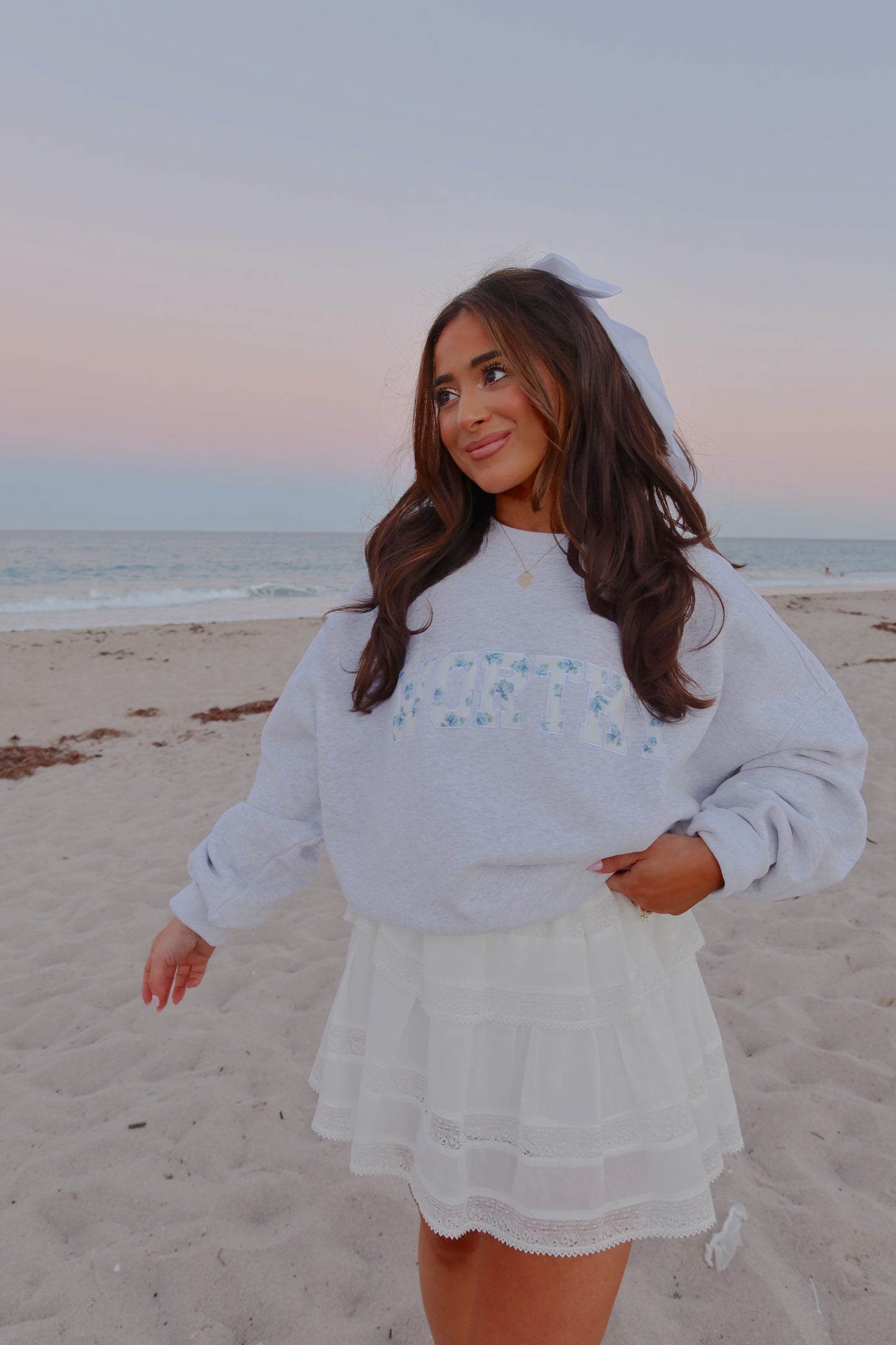 Worthy Custom Crewneck (PRE-ORDER ) just shipped to us🤍