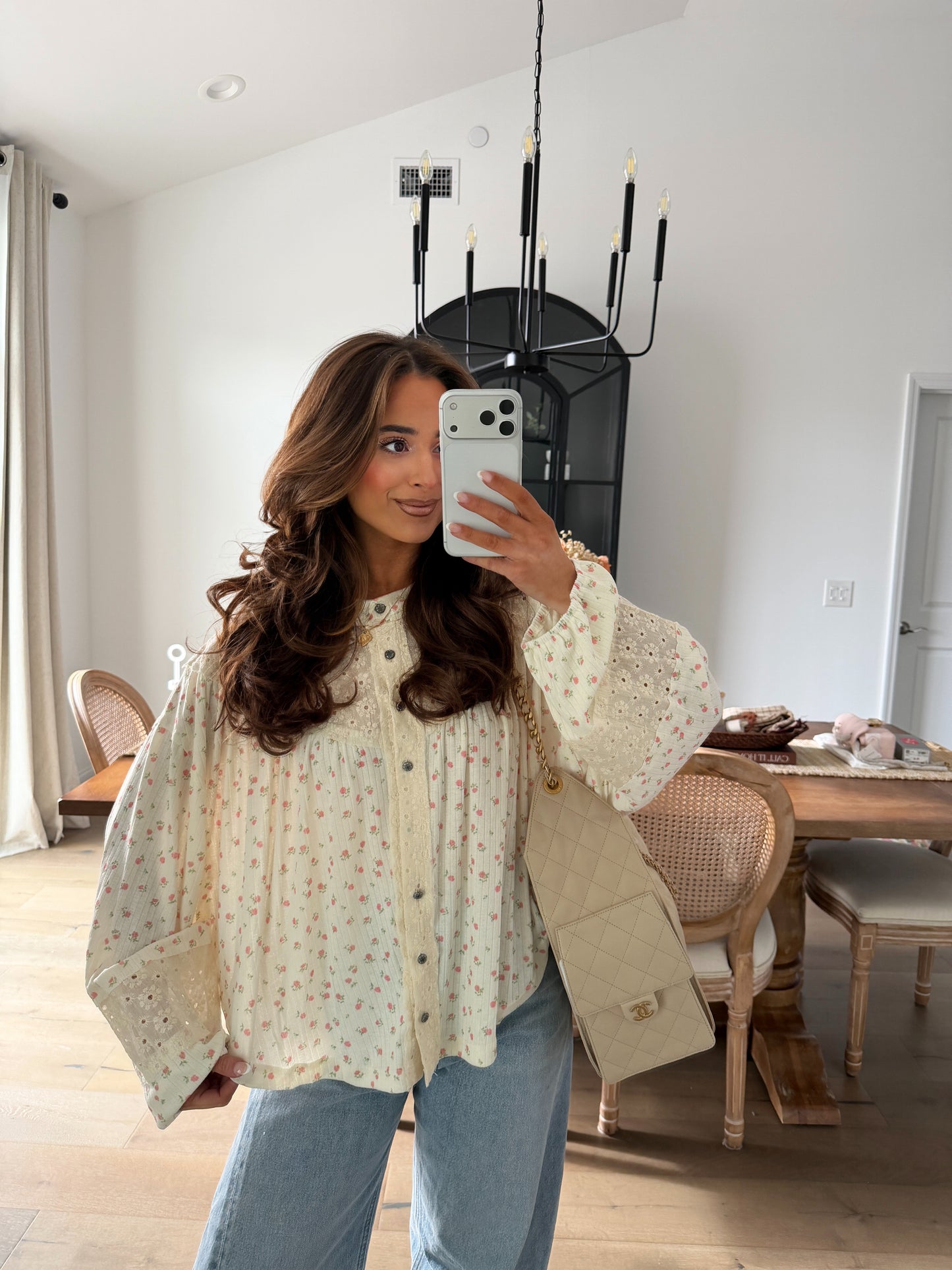 Blushing Peony Top RESTOCK