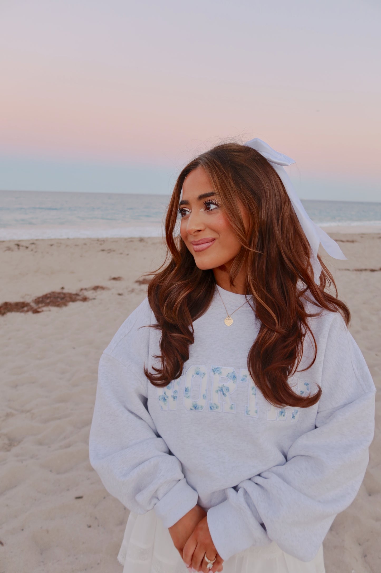 Worthy Custom Crewneck (PRE-ORDER ) just shipped to us🤍