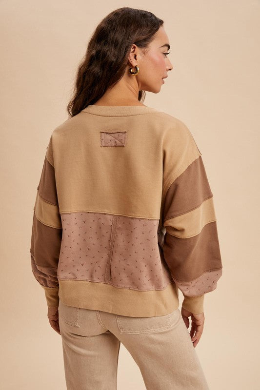 I Love You ALatte Crewneck