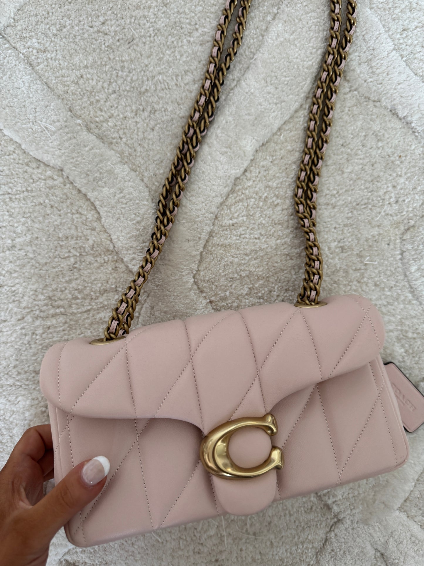 Coach pink tabby NEW