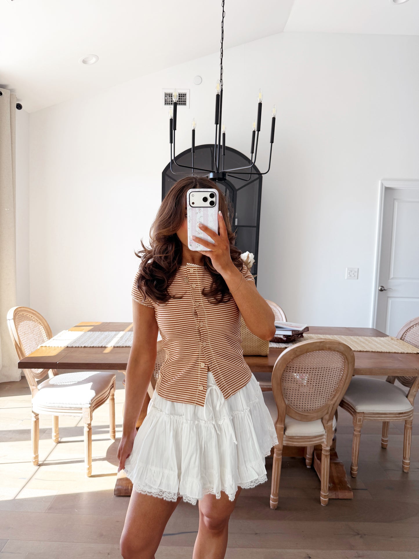 On Cloud 9 Mini Skirt