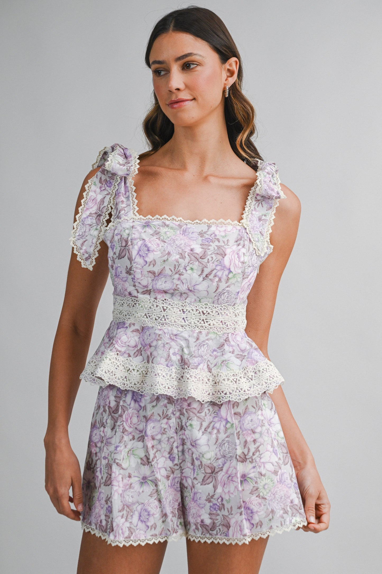 Lilac Garden Floral Set (arrives next week )
