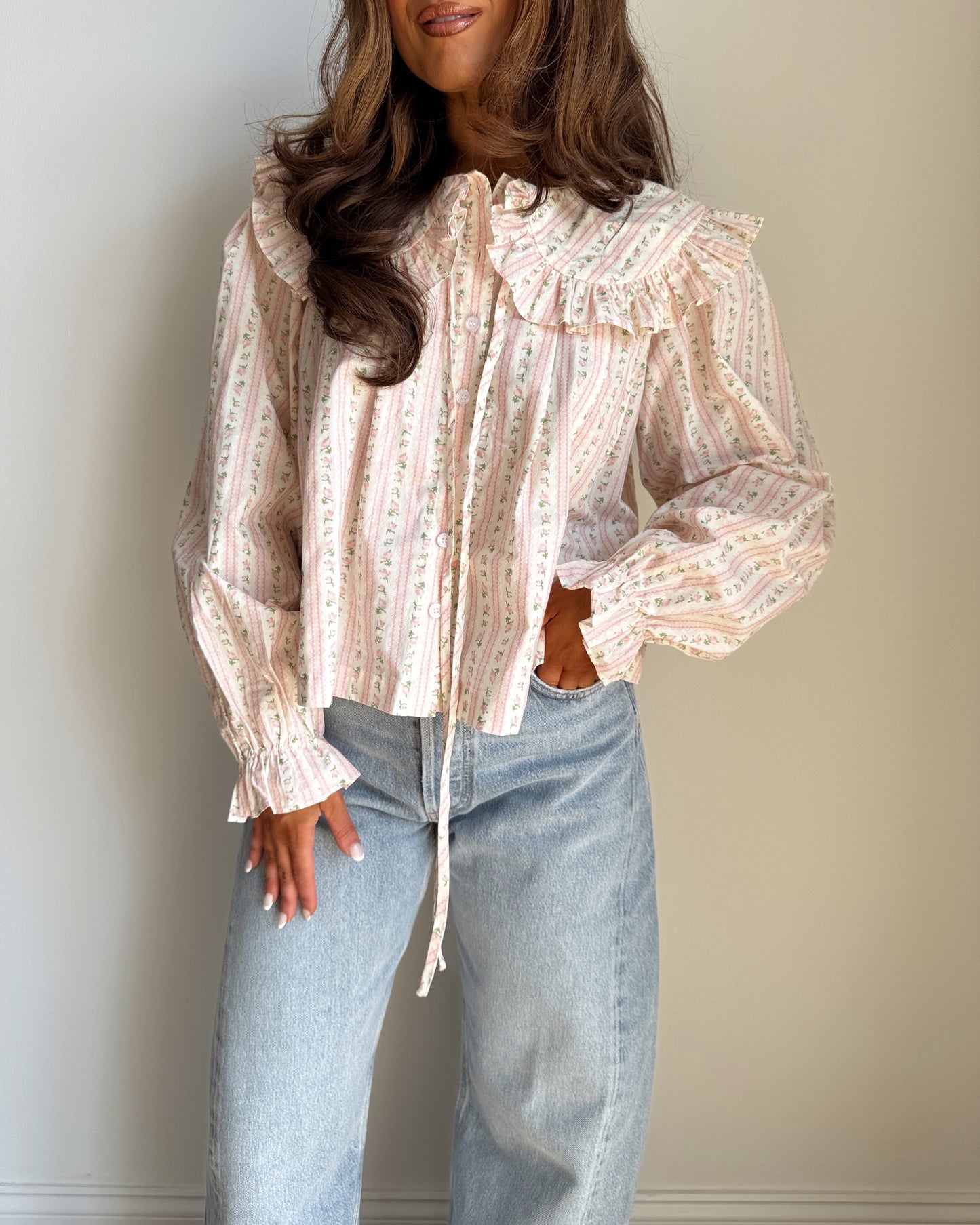 Shabby Chic Blushing Top