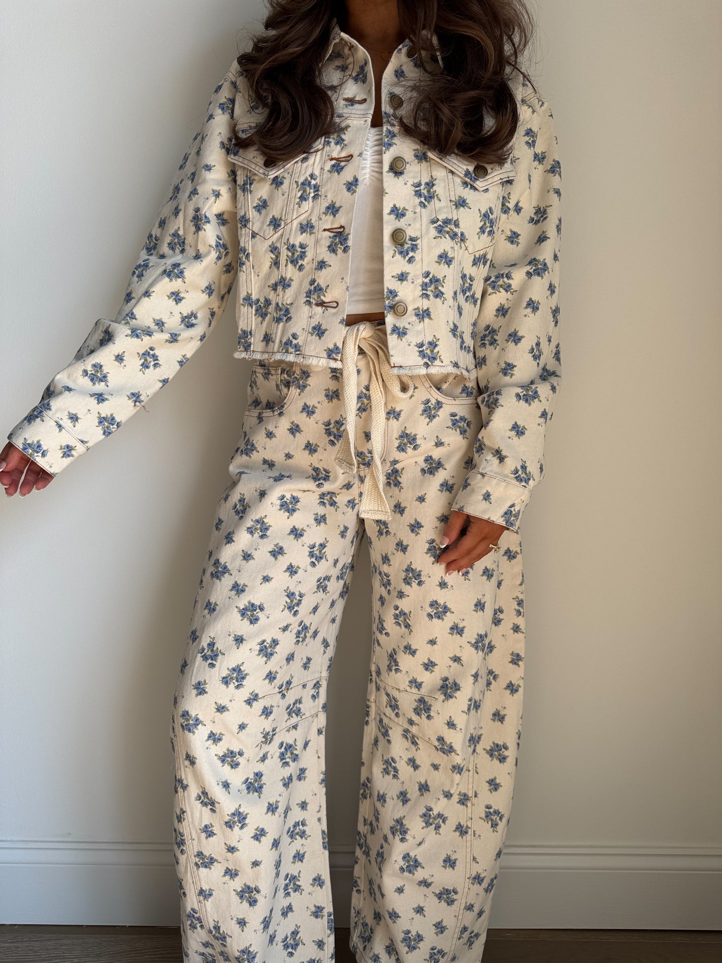 Blueberry Breeze Barrel Jeans PRE ORDER NOVEMBER