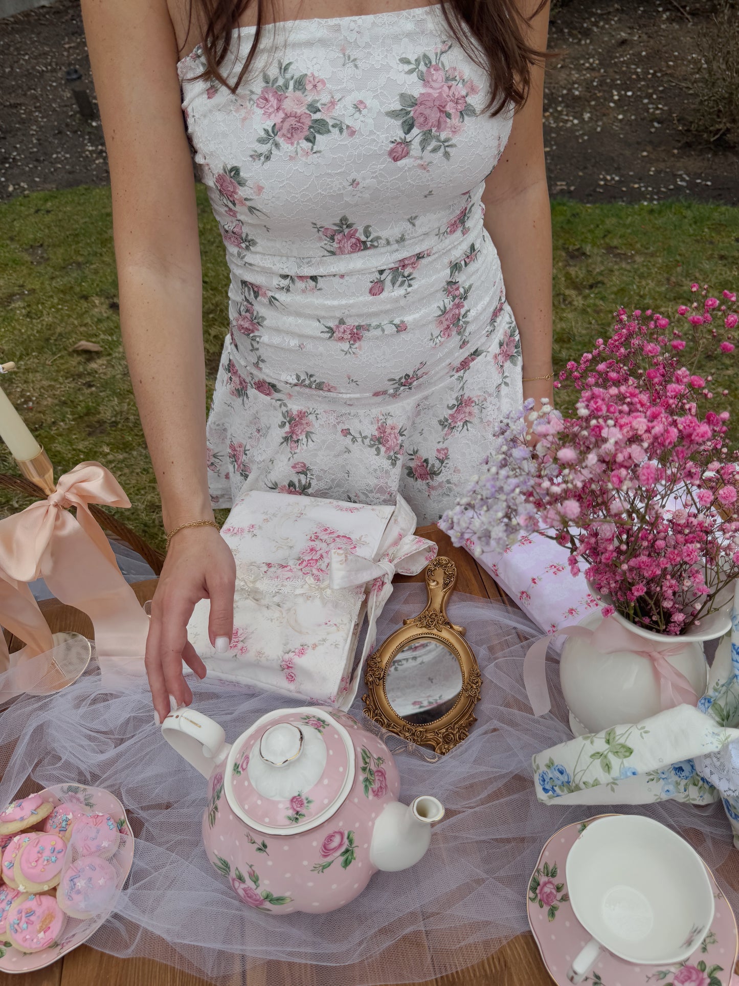 Flower Garden Mini Dress