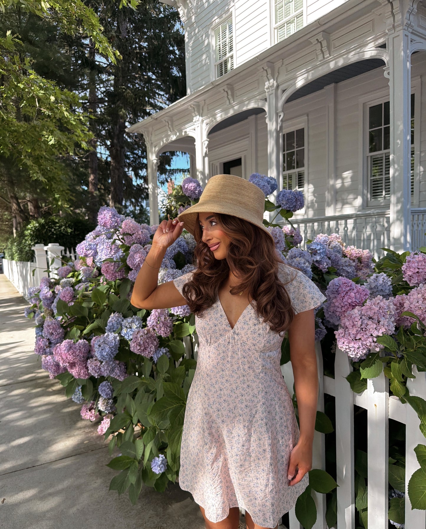 Cape Cottage Vintage Dress