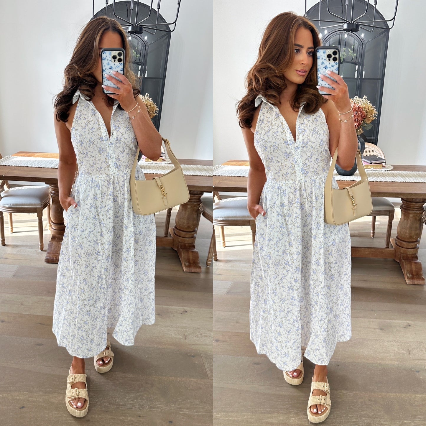 Bloomfield Floral Midi Dress
