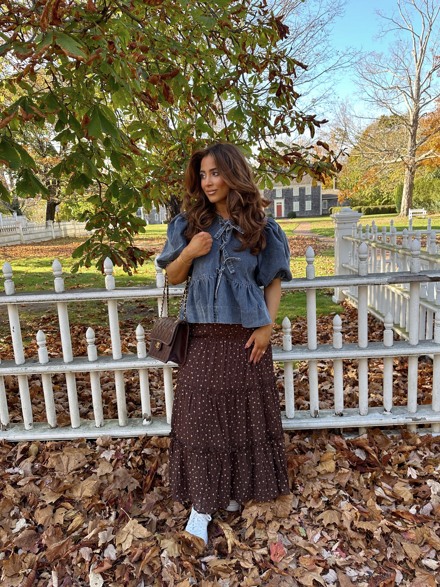 Warm Hugs Denim Top (Dark)