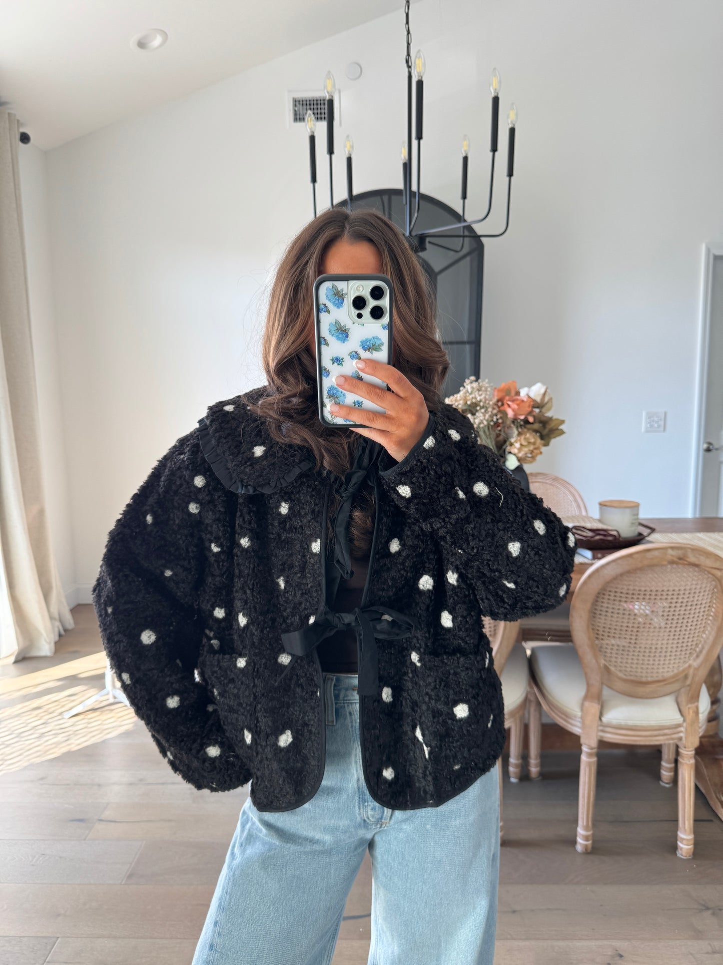 Cookies & Cream Sherpa Jacket