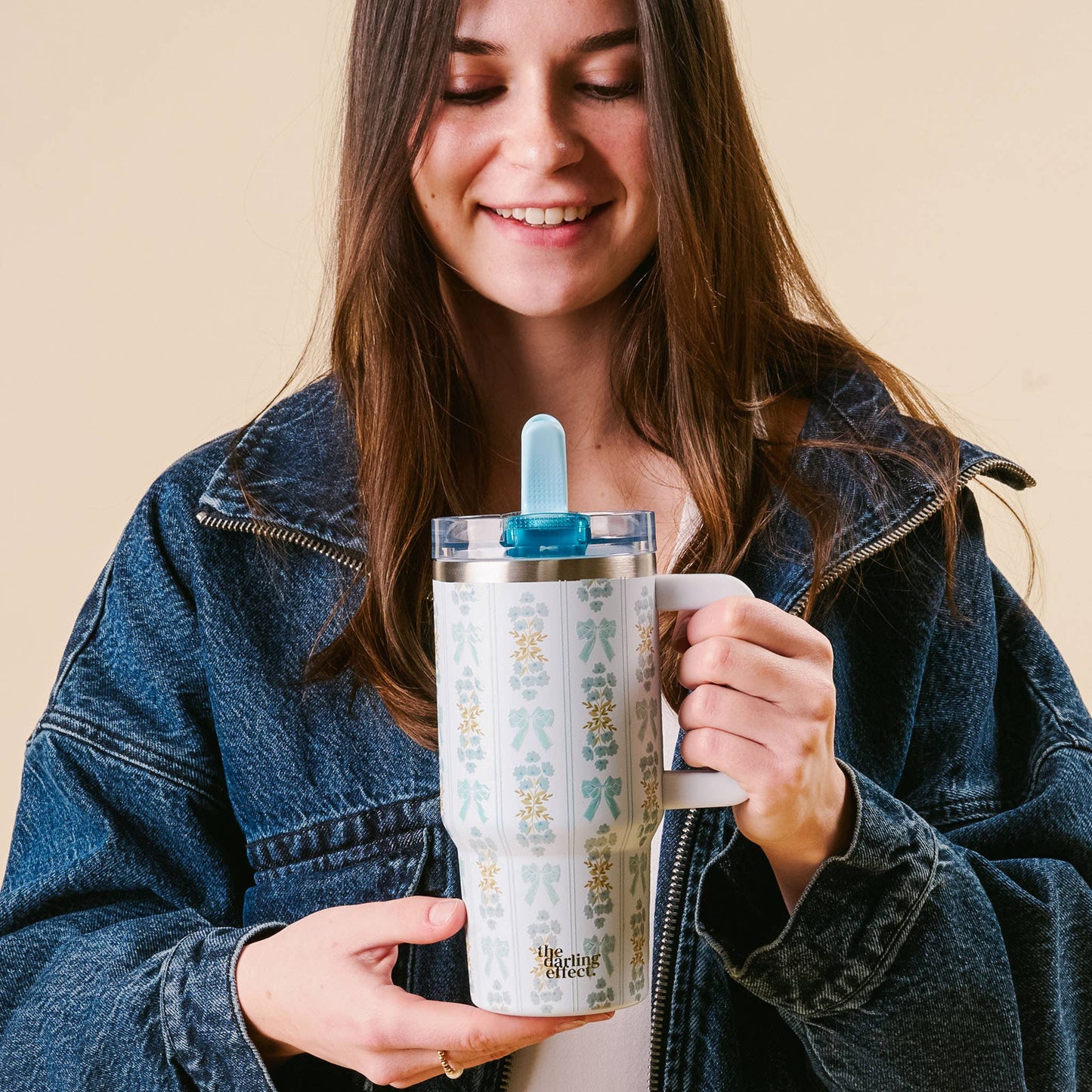 20 oz Oh So Fancy Blue Tumbler