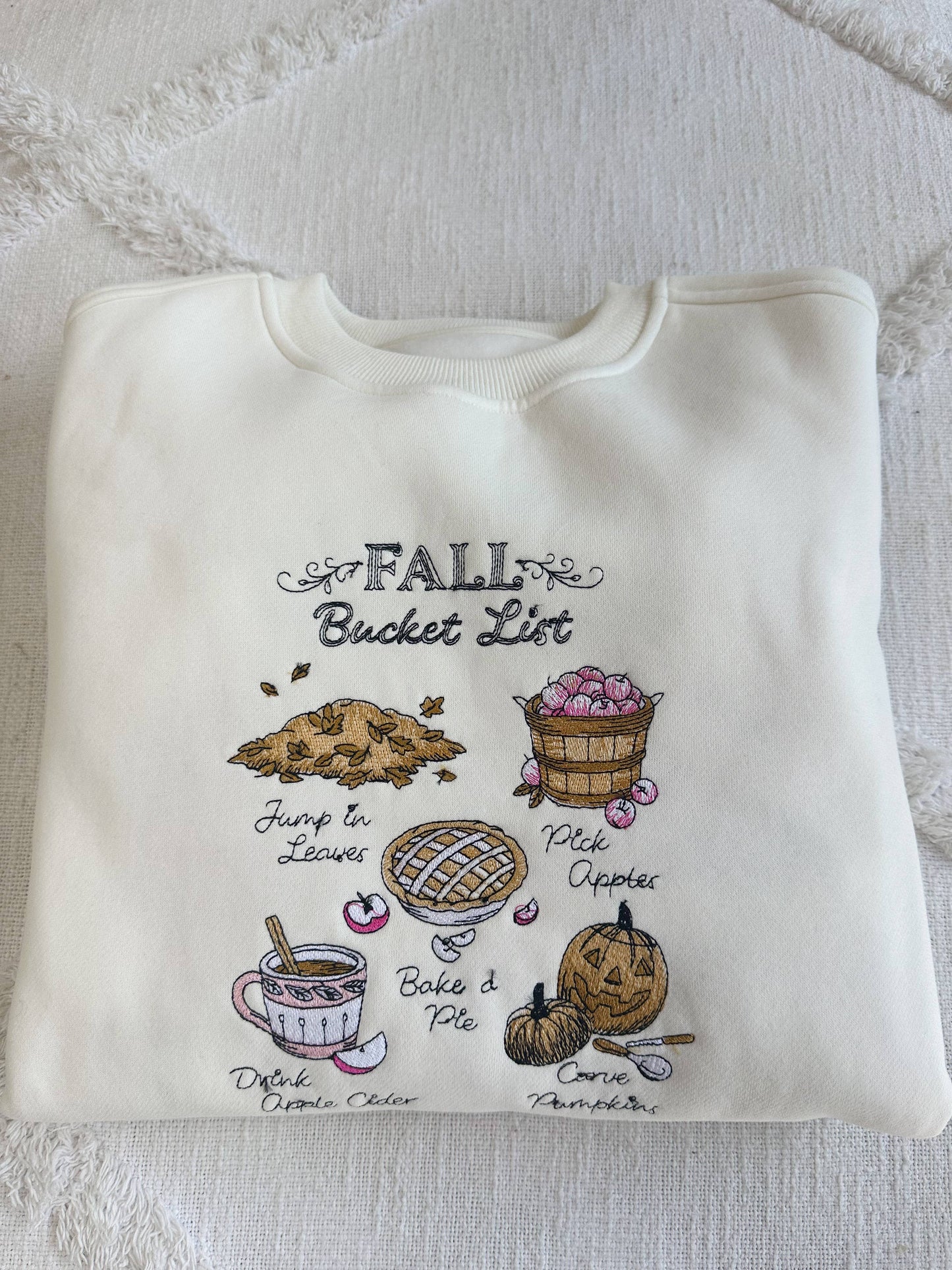 PRE-SALE FALL BUCKET LIST CREWNECK