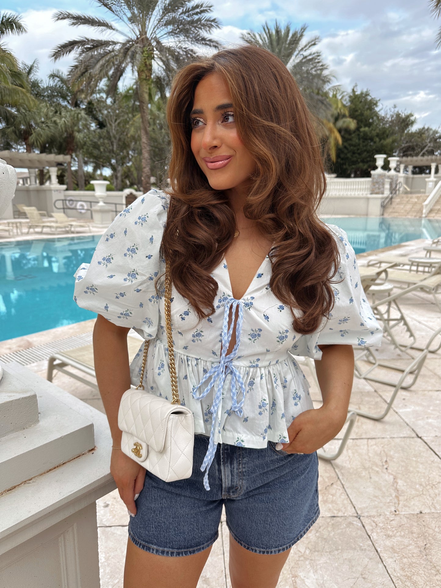 My Heart Is Yours Puff Sleeve Top-PRE-ORDER