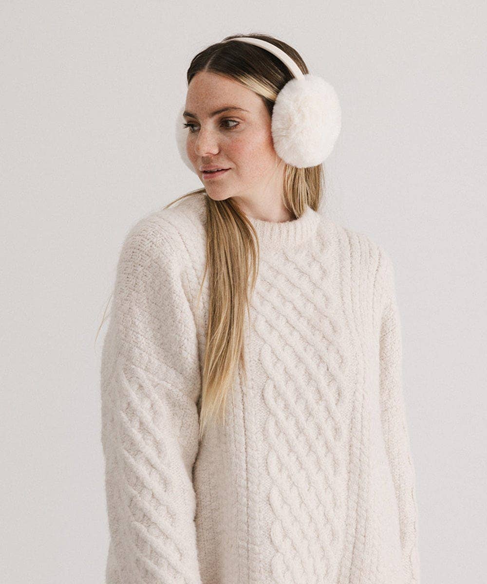 Winter Getaway Faux Fur Earmuff