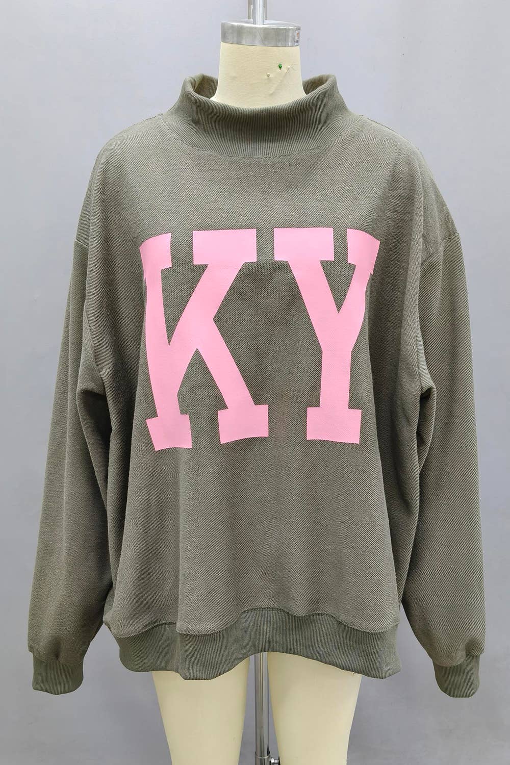 Floral Vintage Kentucky Mockneck