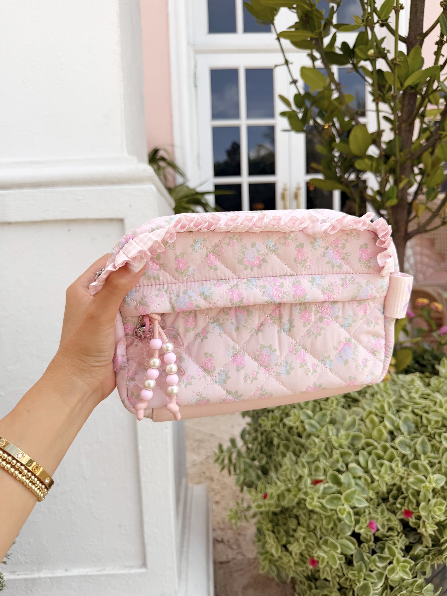 Cotton Candy Sorbet Cosmetic Travel Pouch