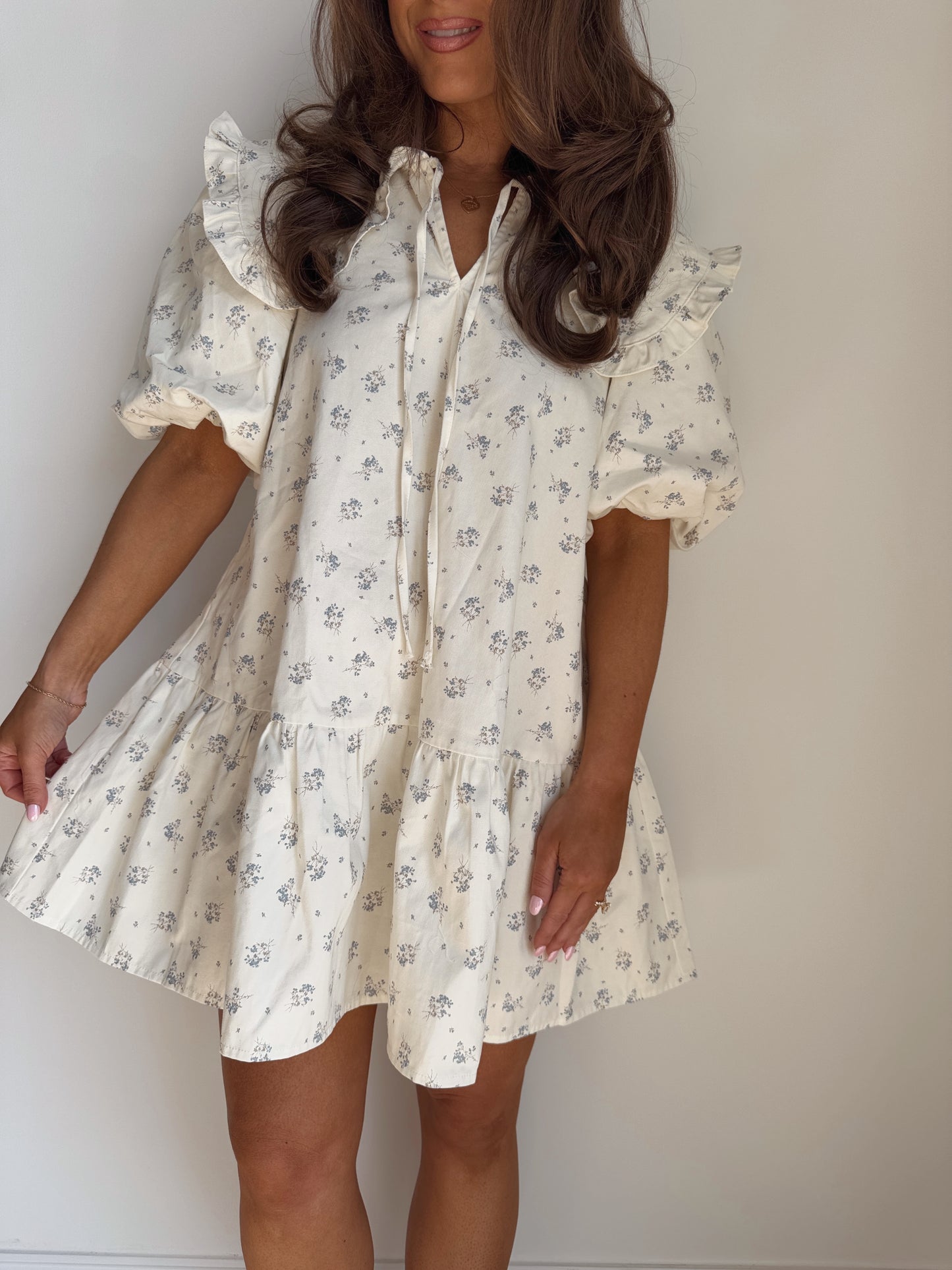 ClaireRose Floral Mini Dress (Pre-Order)