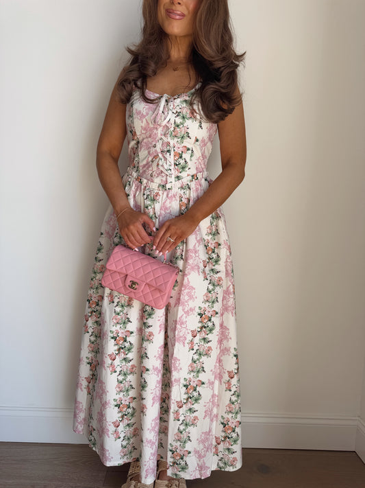 Bridgerton Garden Soirée Dress (pink)