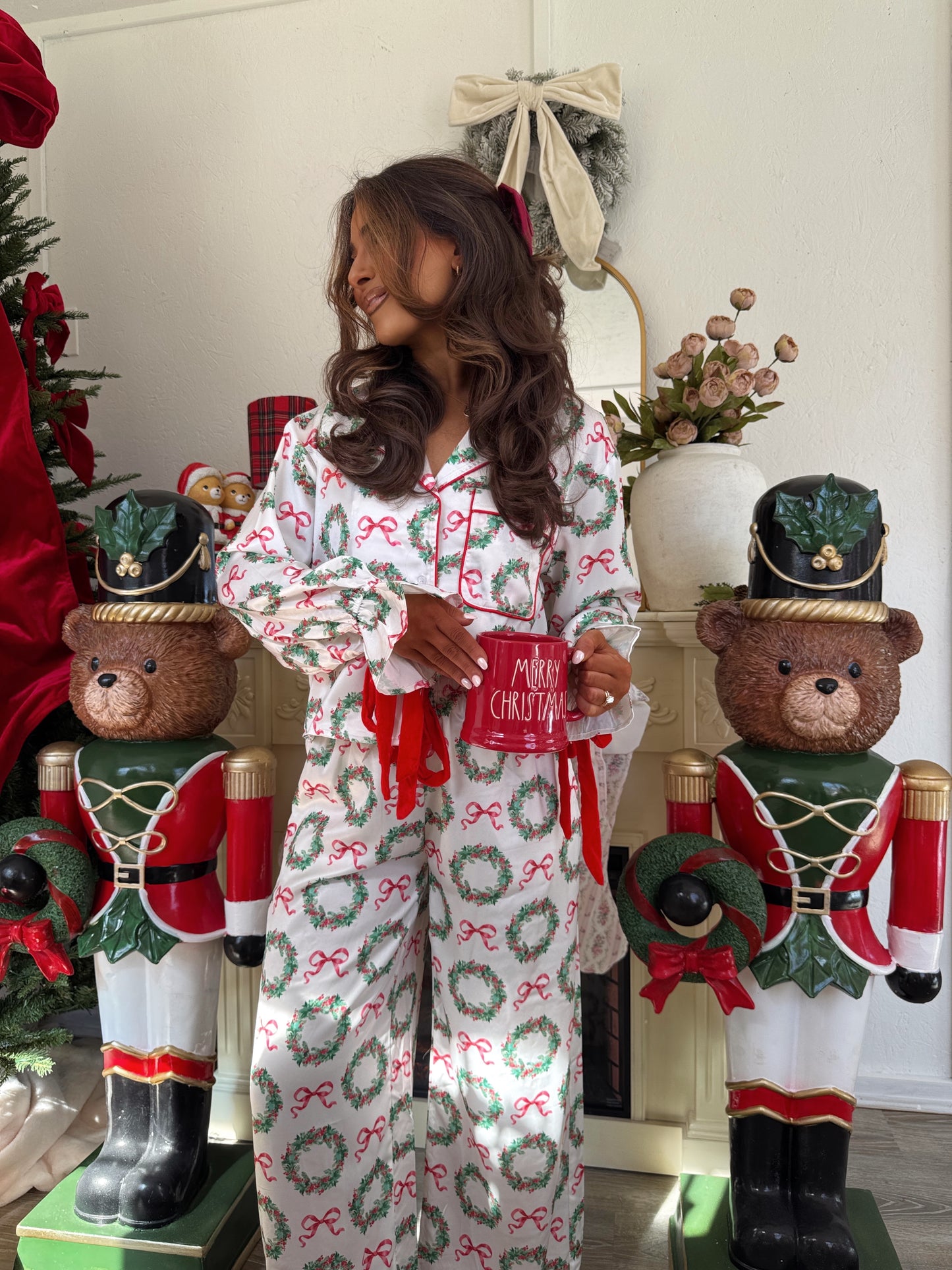 Home For The Holidays Pajamas Set 🎄