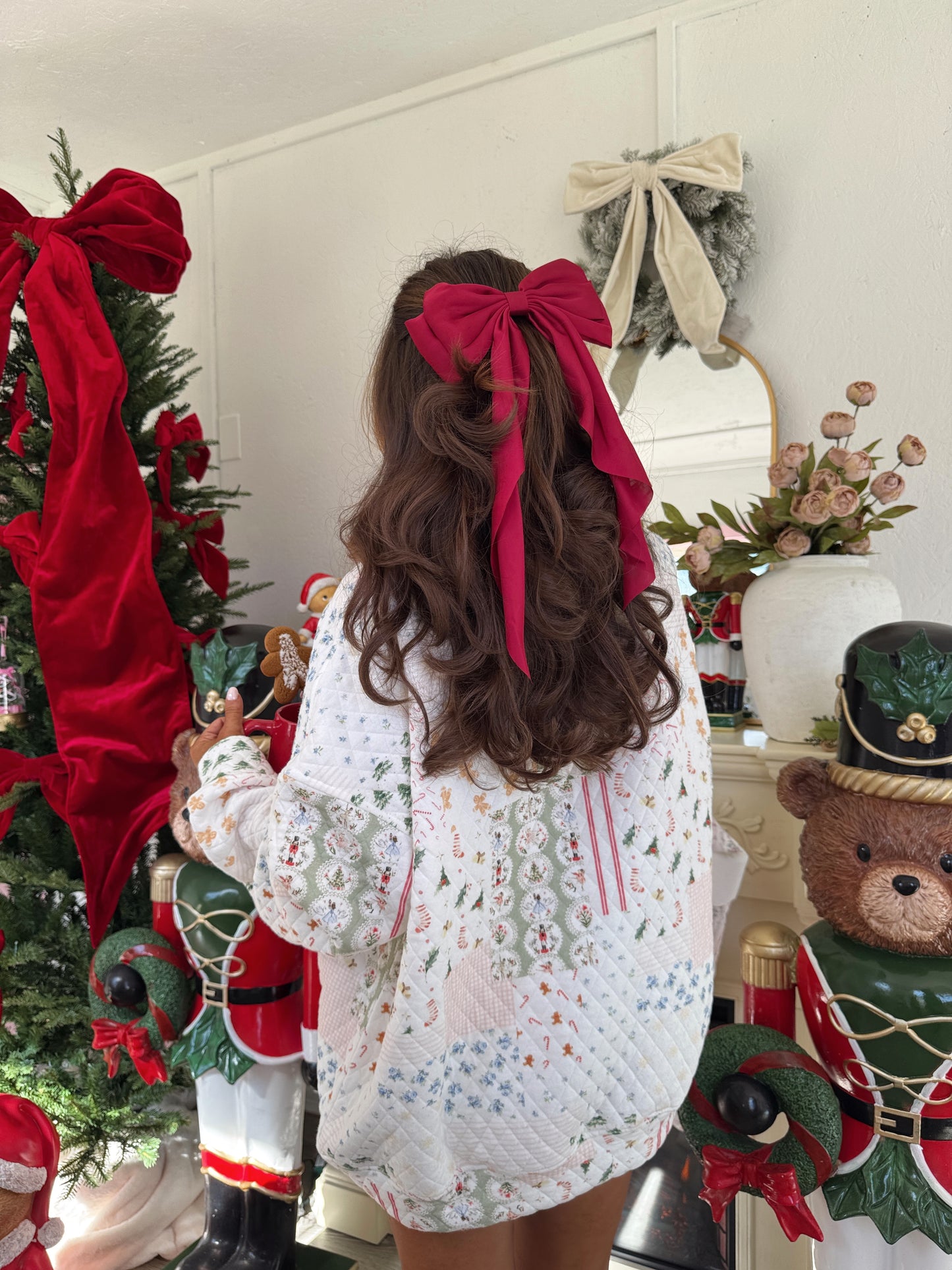 Christmas Traditions Quilted Mockneck PRE ORDER