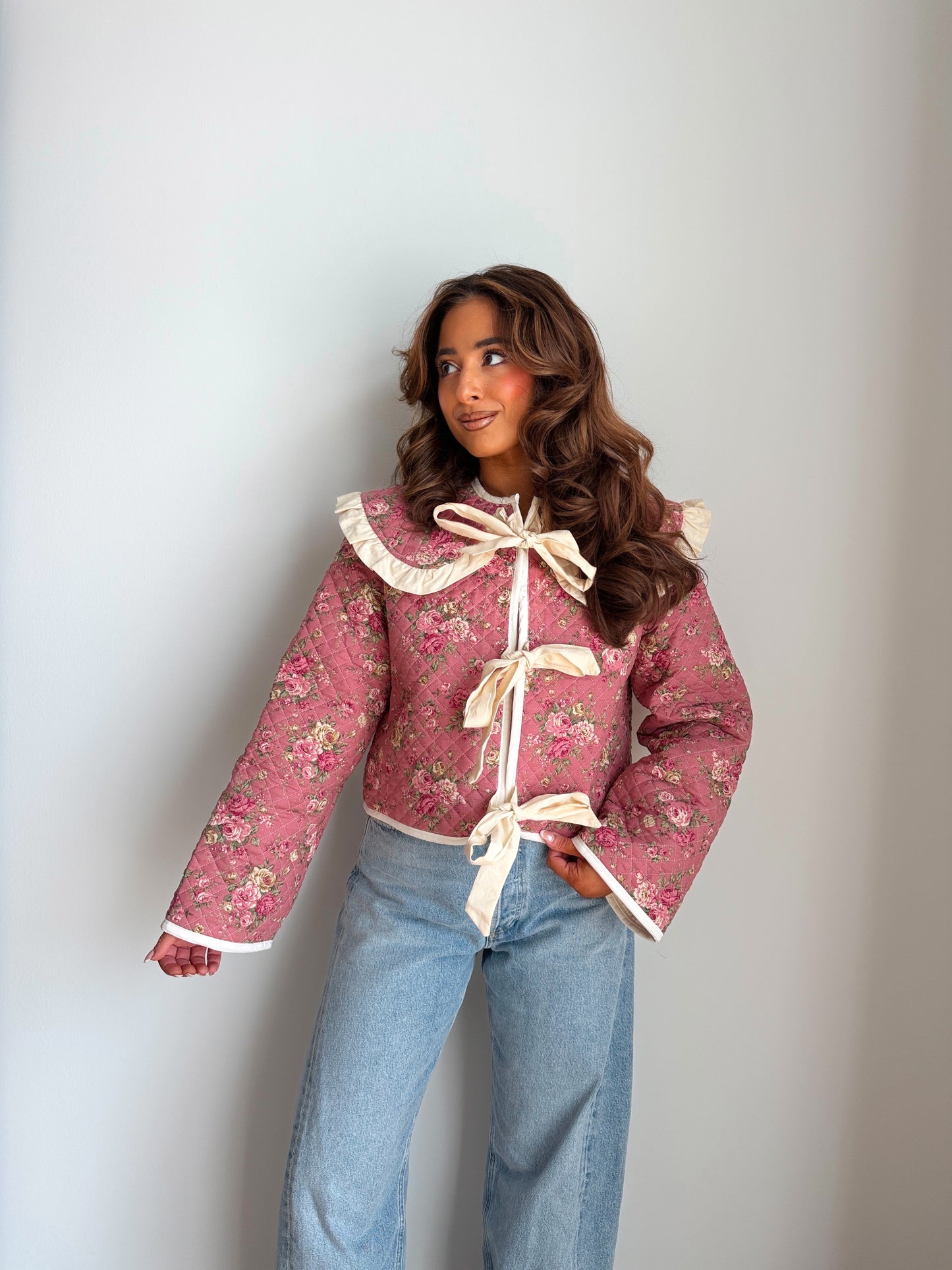 Cottage Garden Jacket BESPOKE PRE ORDER (pink)