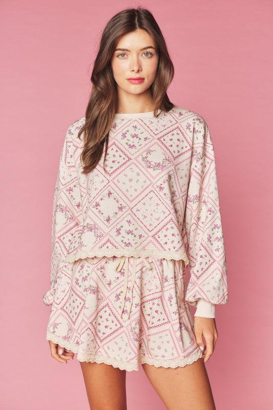 Floral Shabby Chic Skort Set EARLY ACCESS