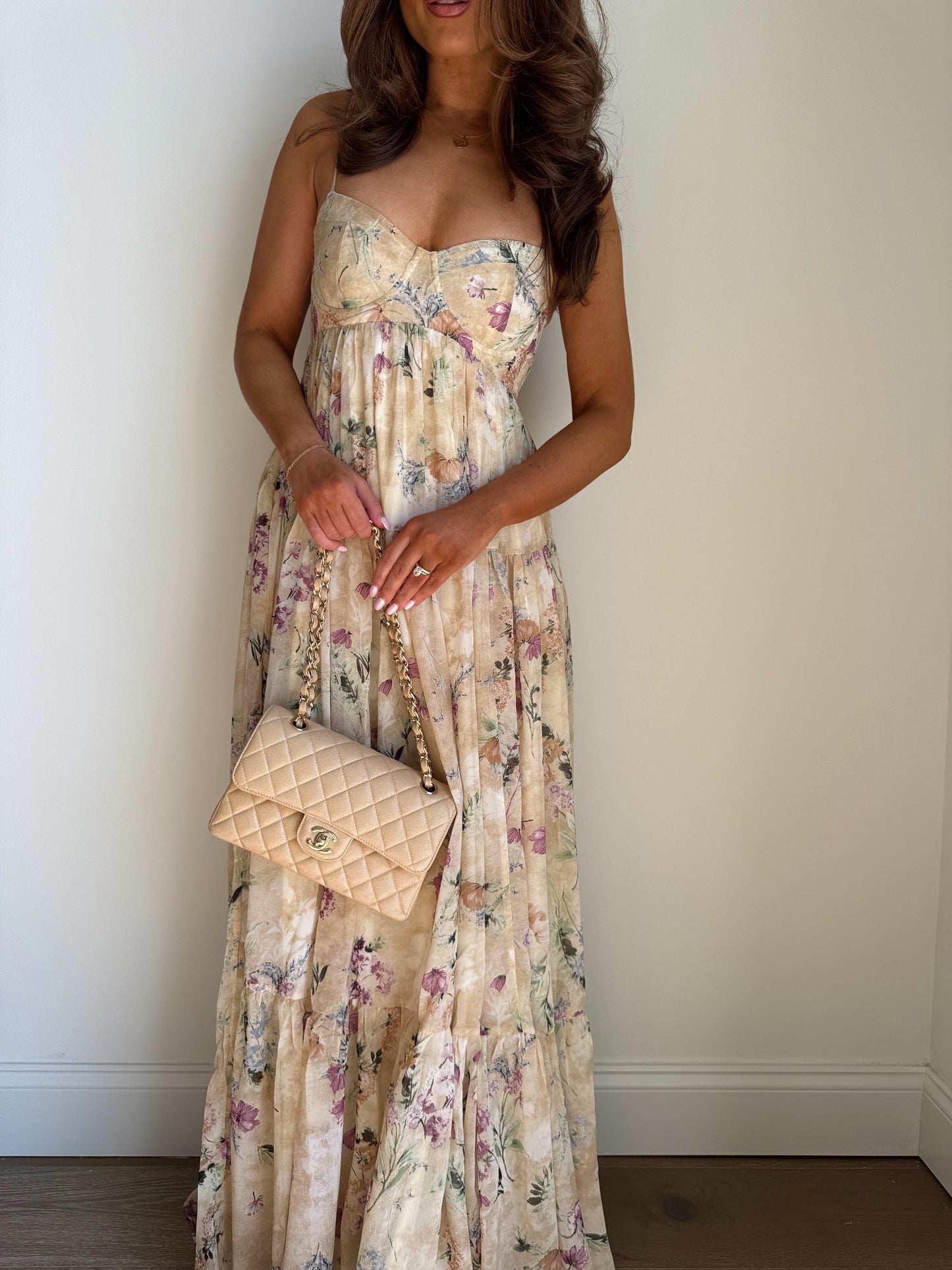 Sea Breeze Floral Maxi