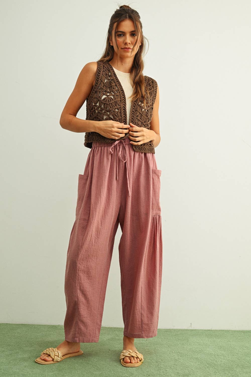 Pistachio Petal Pants (100% cotton)