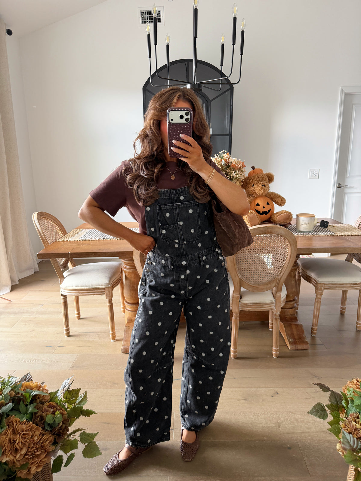 Oreo Cookie Crumble Barrel Overalls