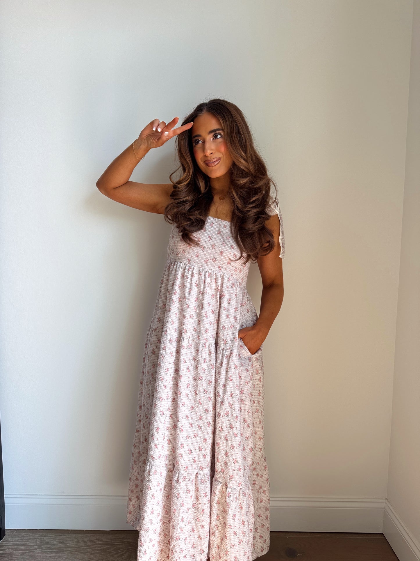 Maple Rose Sunday Midi (Taupe)