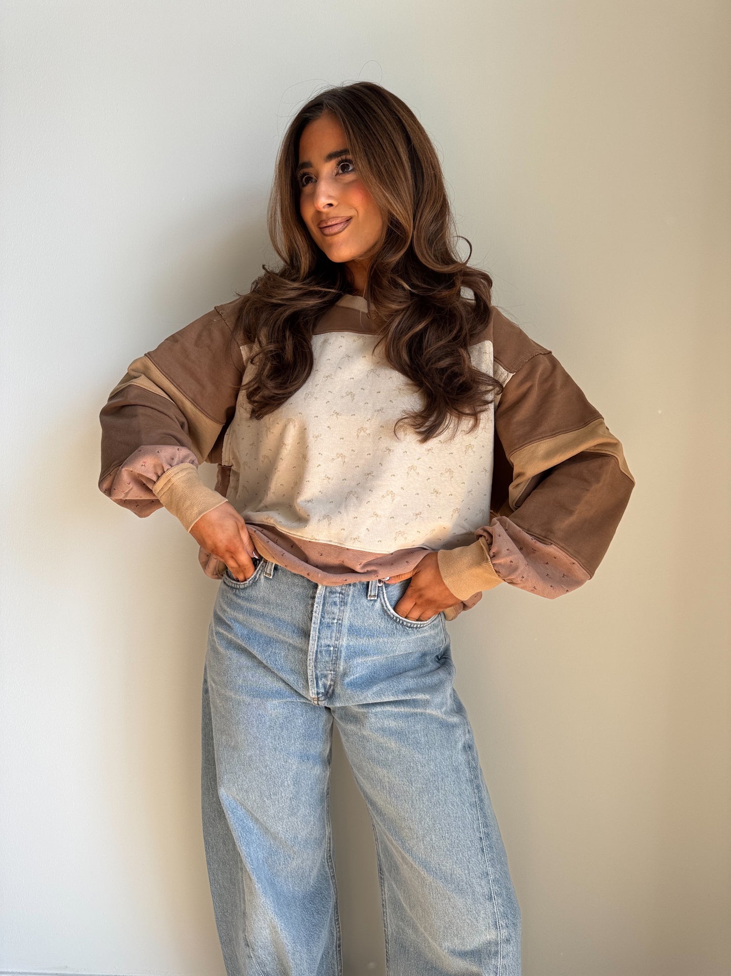 I Love You ALatte Crewneck