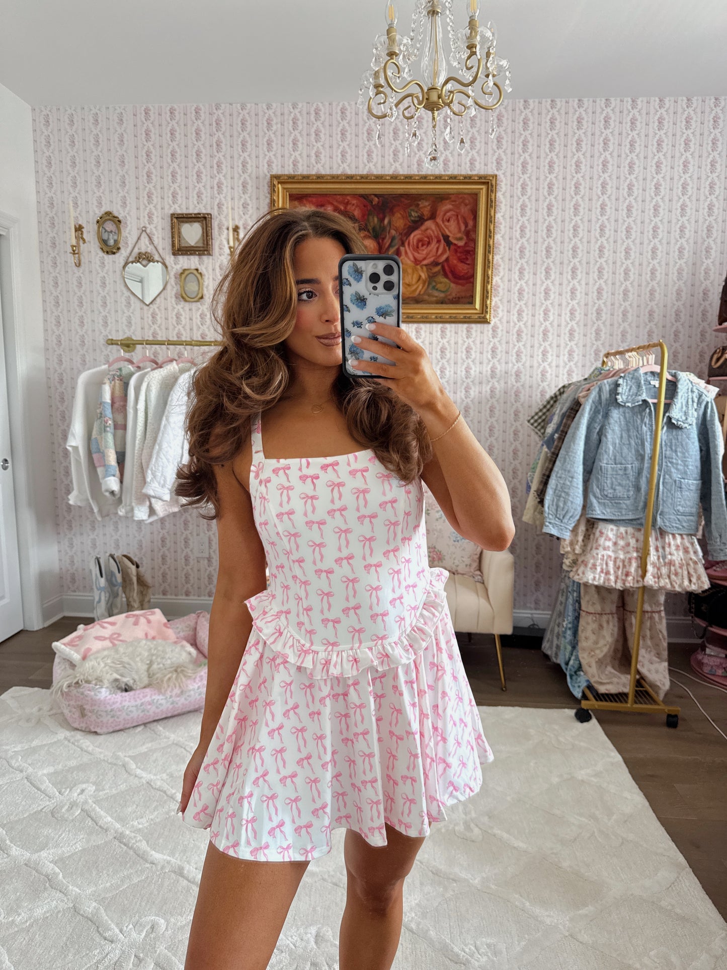 Magic Kingdom Ruffled Bow Tennis Skort Dress