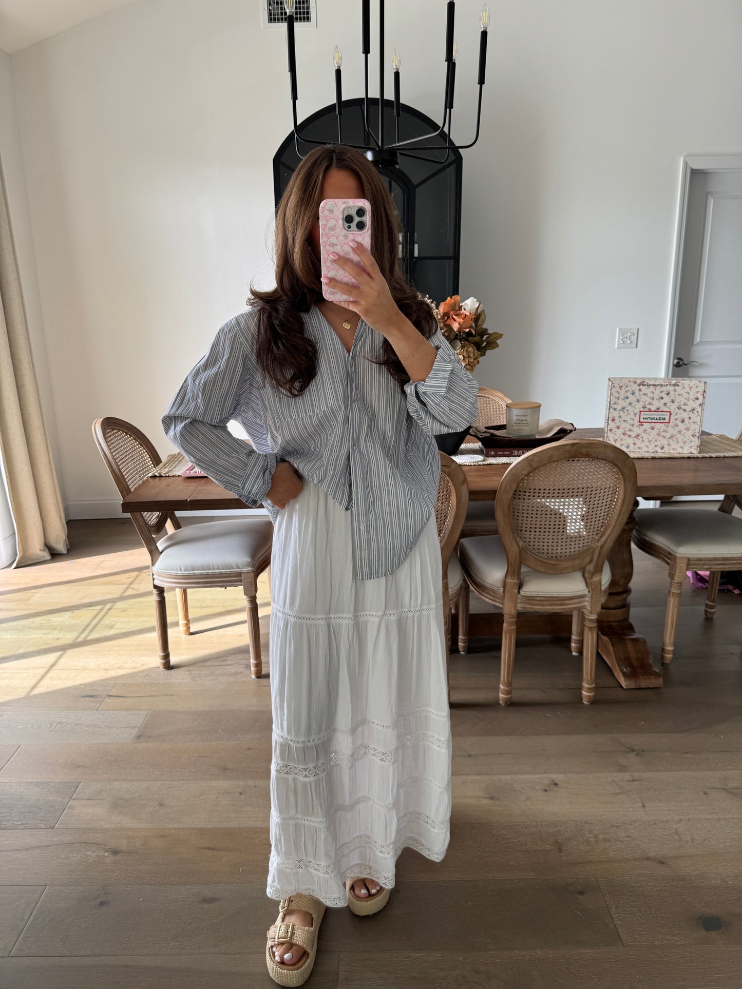 Hollister small midi skirt new