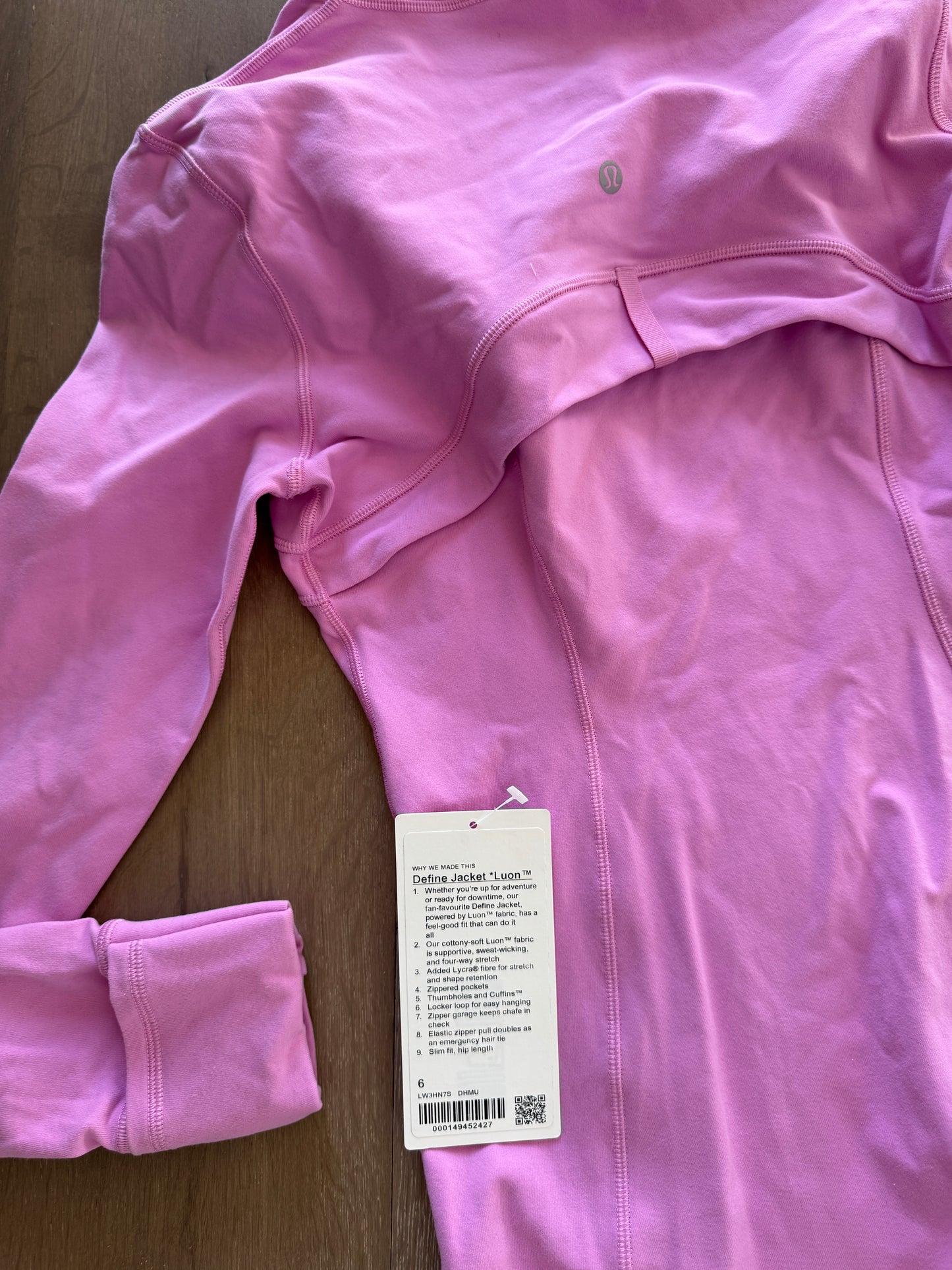 Lulu Pink Define size 6