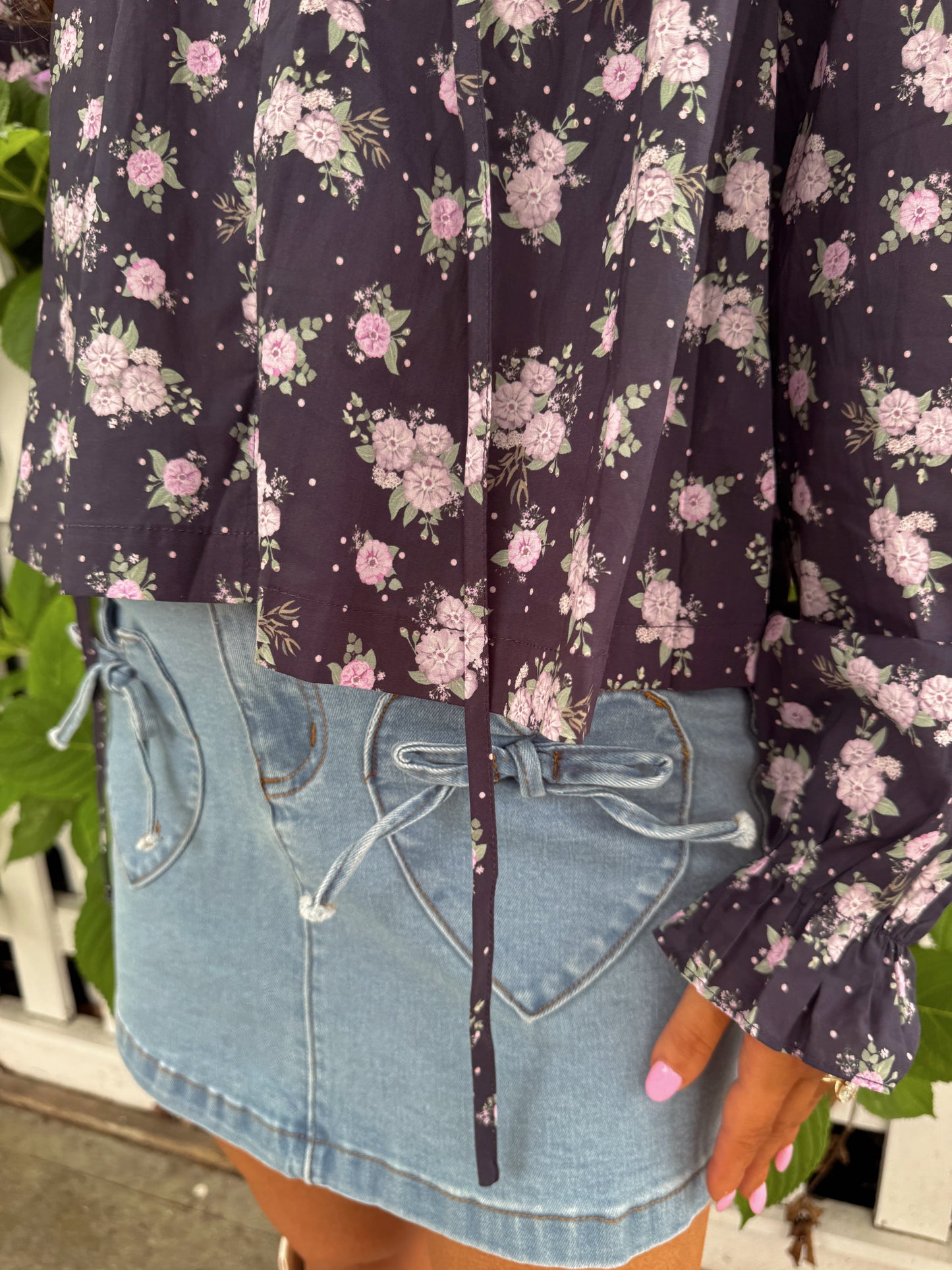 The Heartland Honey Mini Denim Skirt