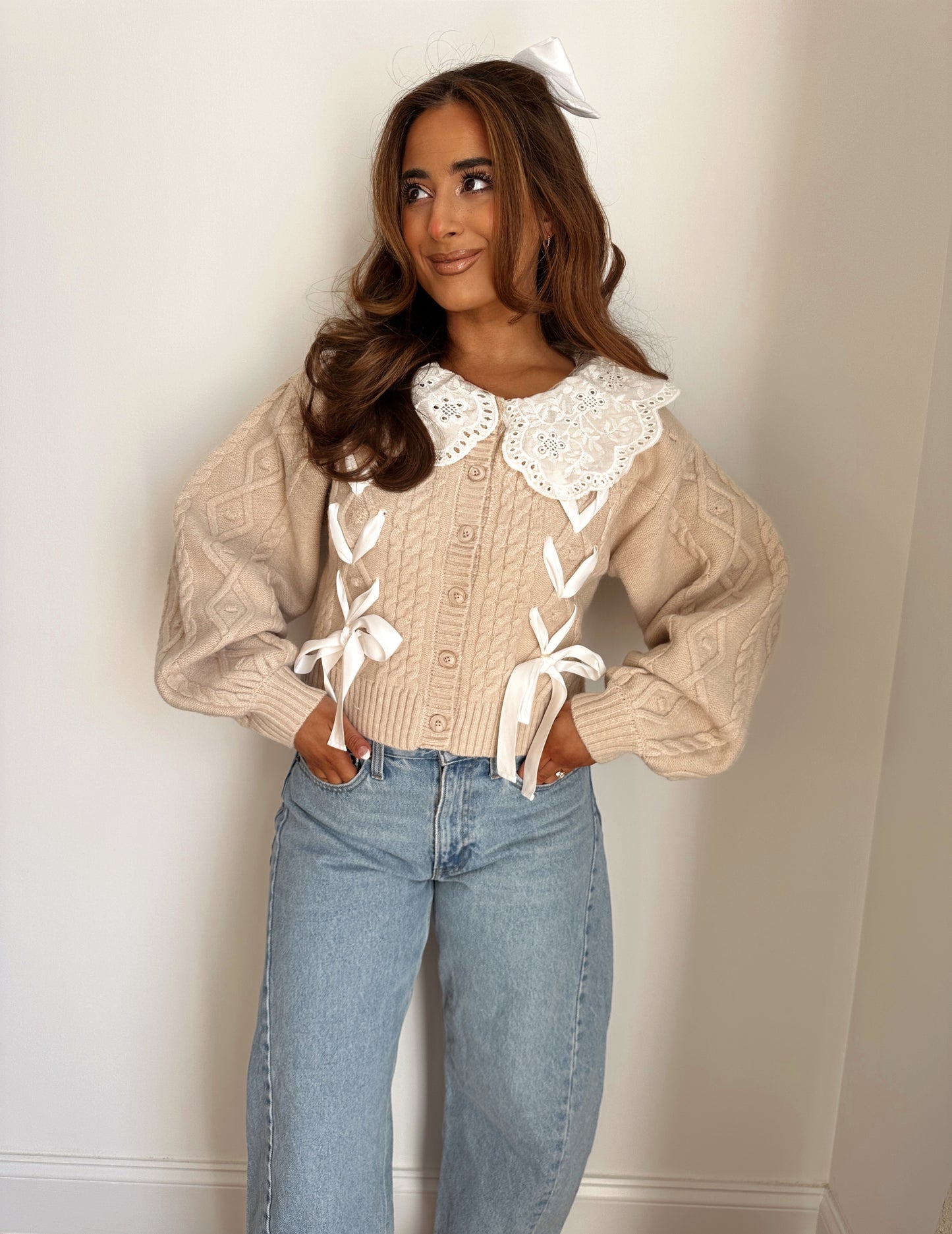 Clarice Lace Sweater Knit
