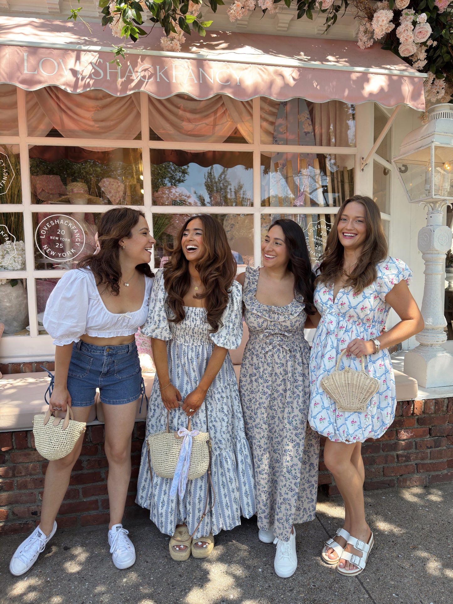 Cottage Rose Puff Sleeve Maxi Dress