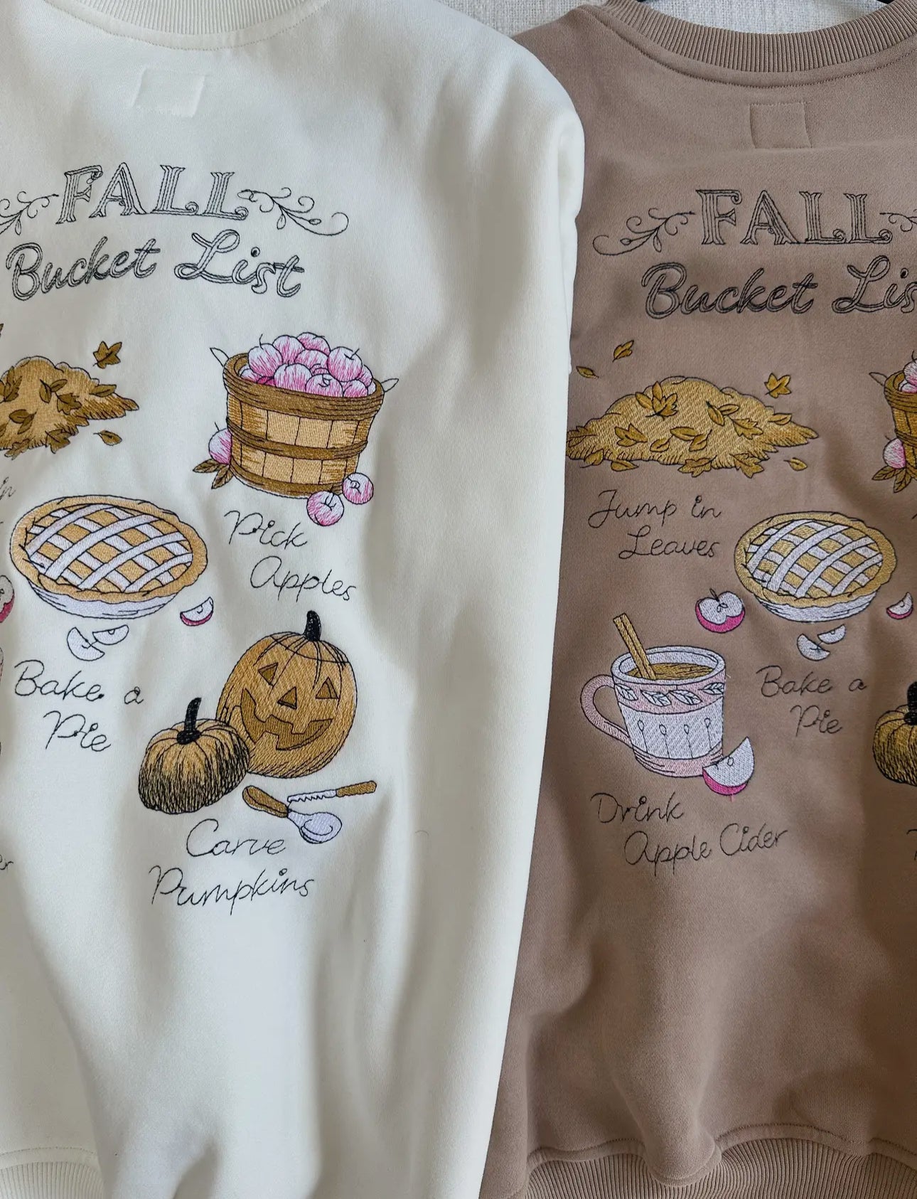 PRE-SALE FALL BUCKET LIST CREWNECK