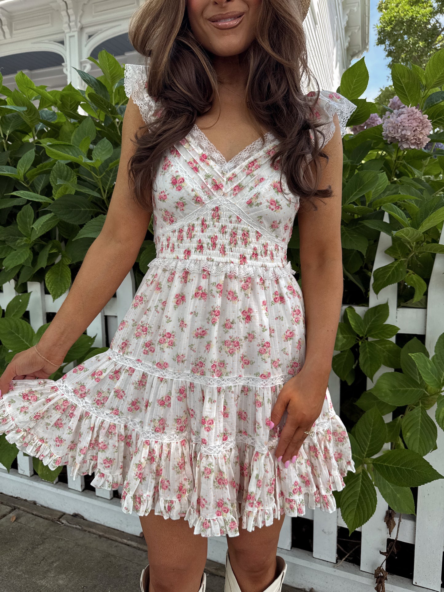The Darling Vintage Mini Dress (Sprinkles)