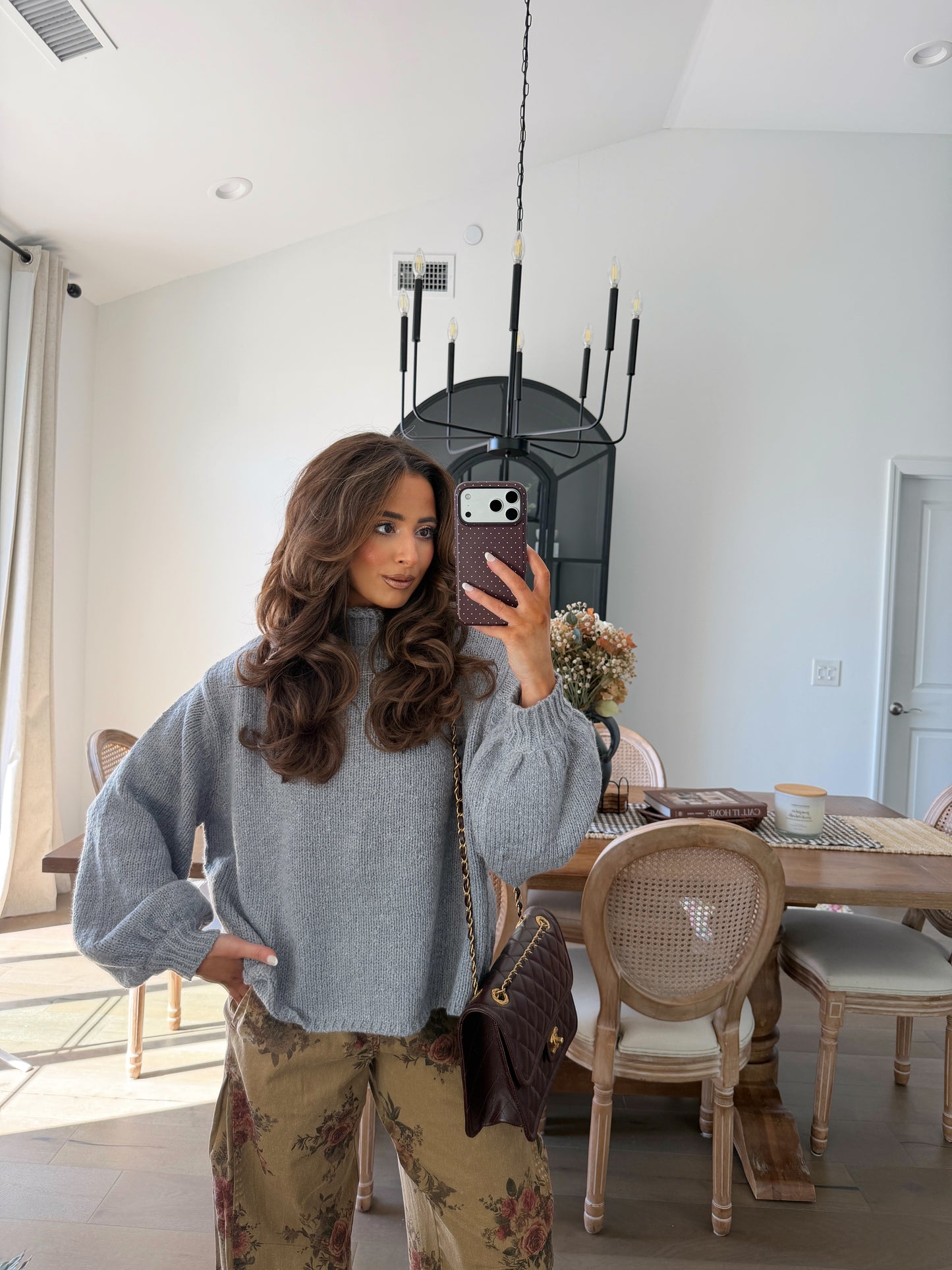 Grey Cuddles Chunky Knit (POL EXCLUSIVE)