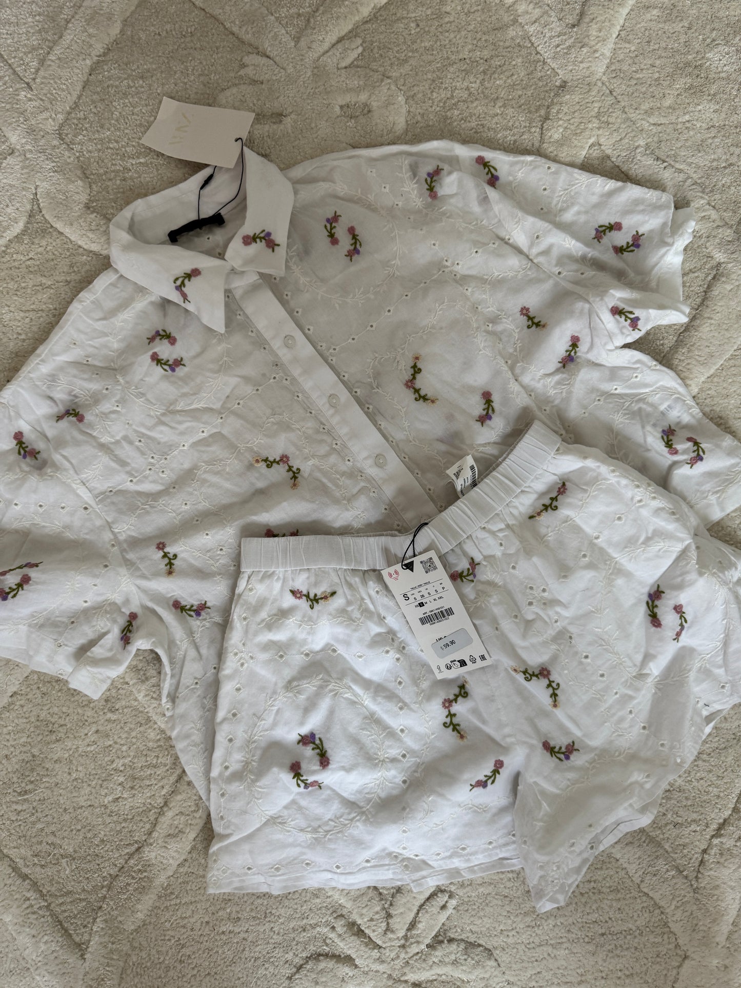 Zara set small nwt