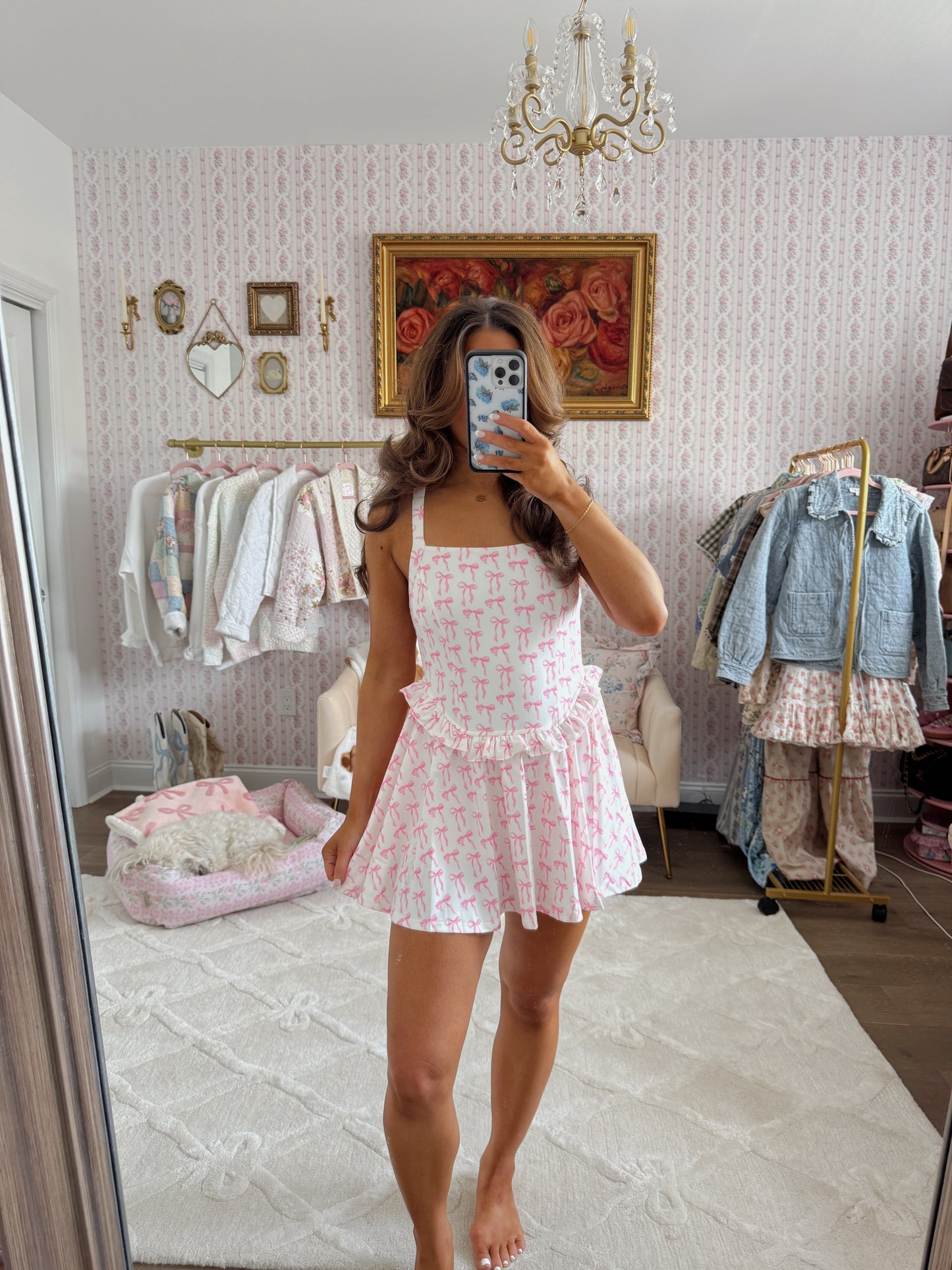 Magic Kingdom Ruffled Bow Tennis Skort Dress
