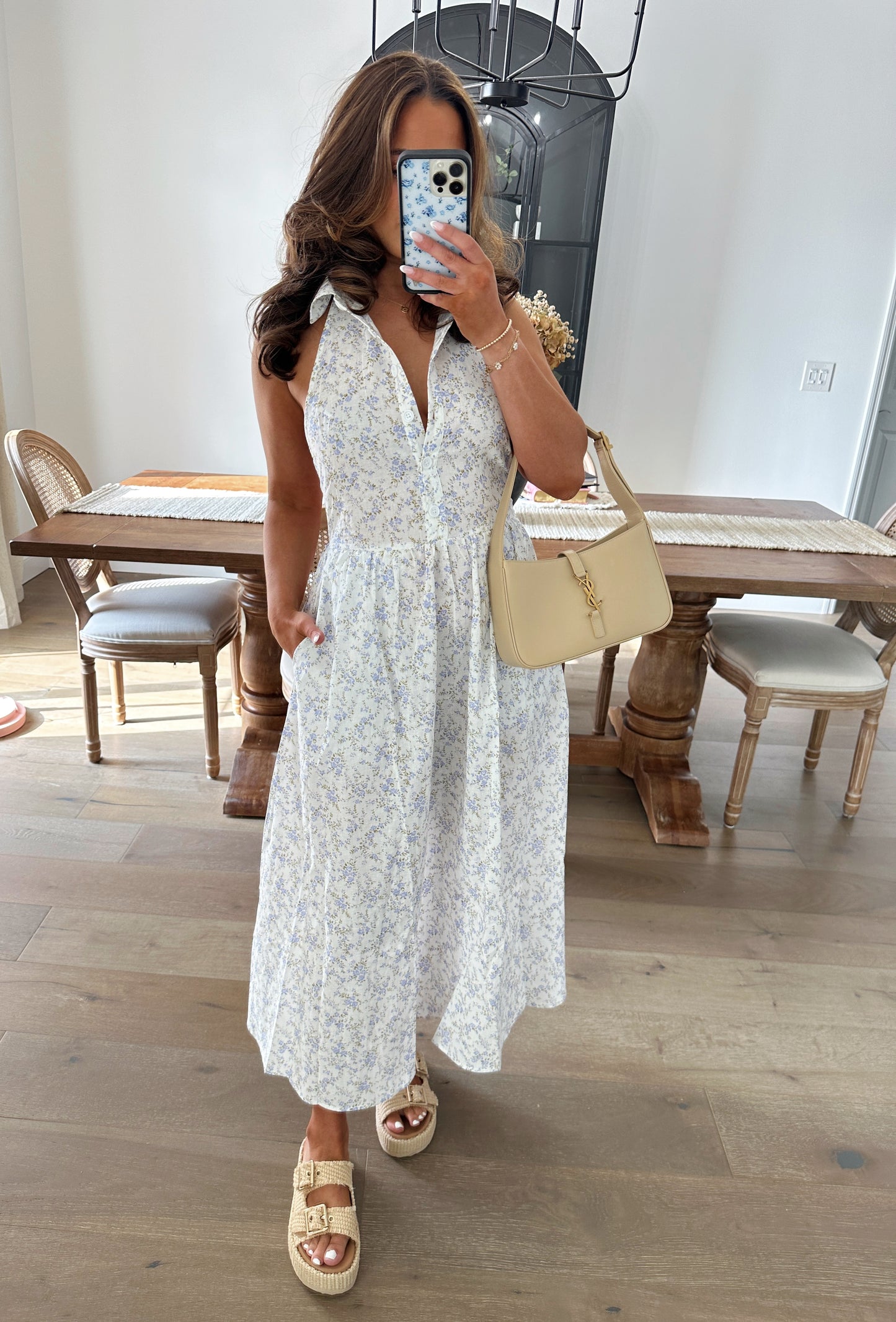 Bloomfield Floral Midi Dress