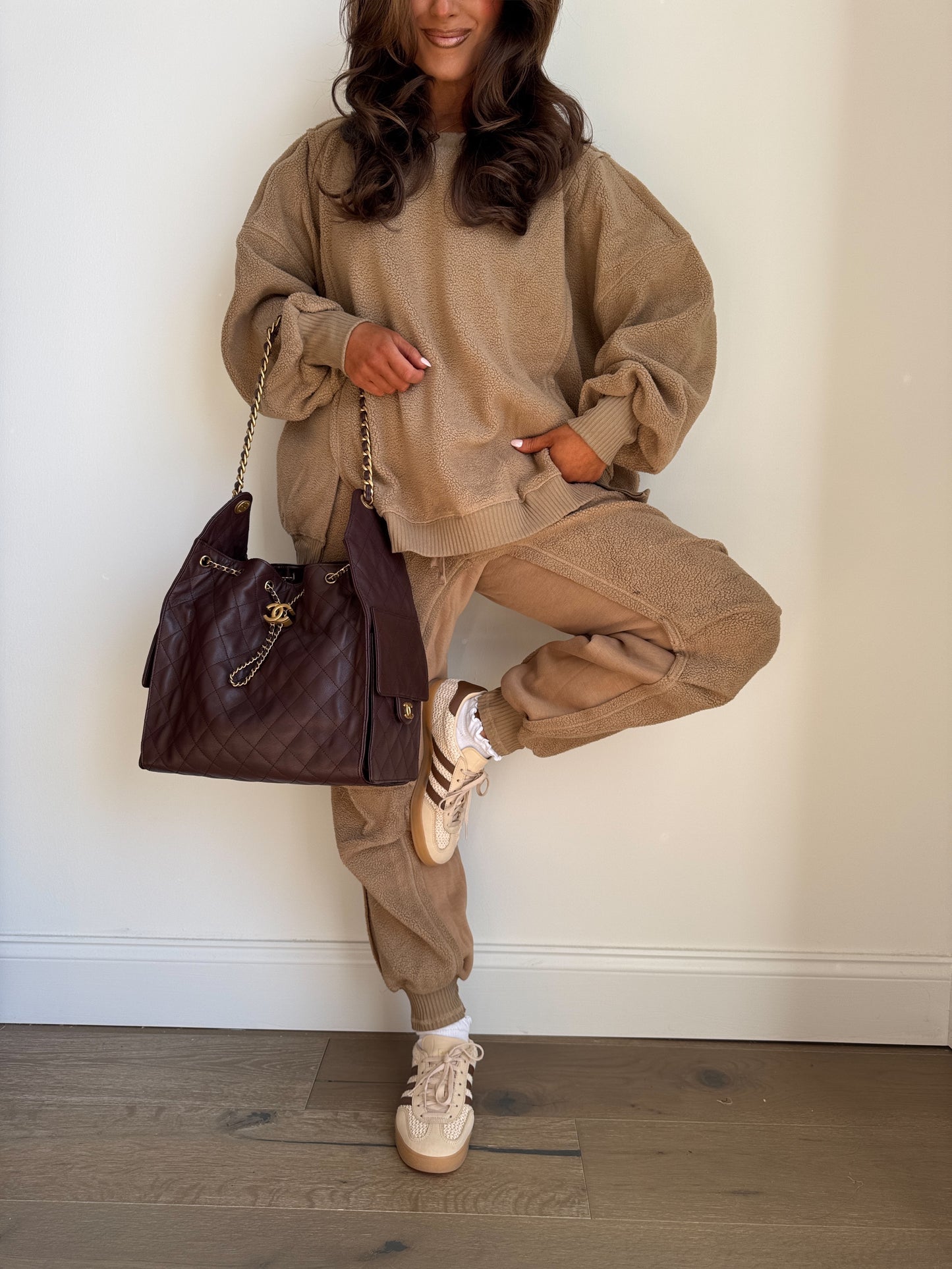 Fleece On The Go Set (Teddy )
