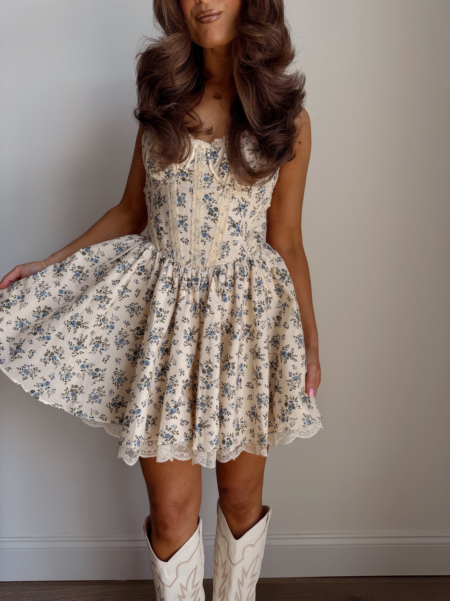 The Grand Ole Corset Mini Dress
