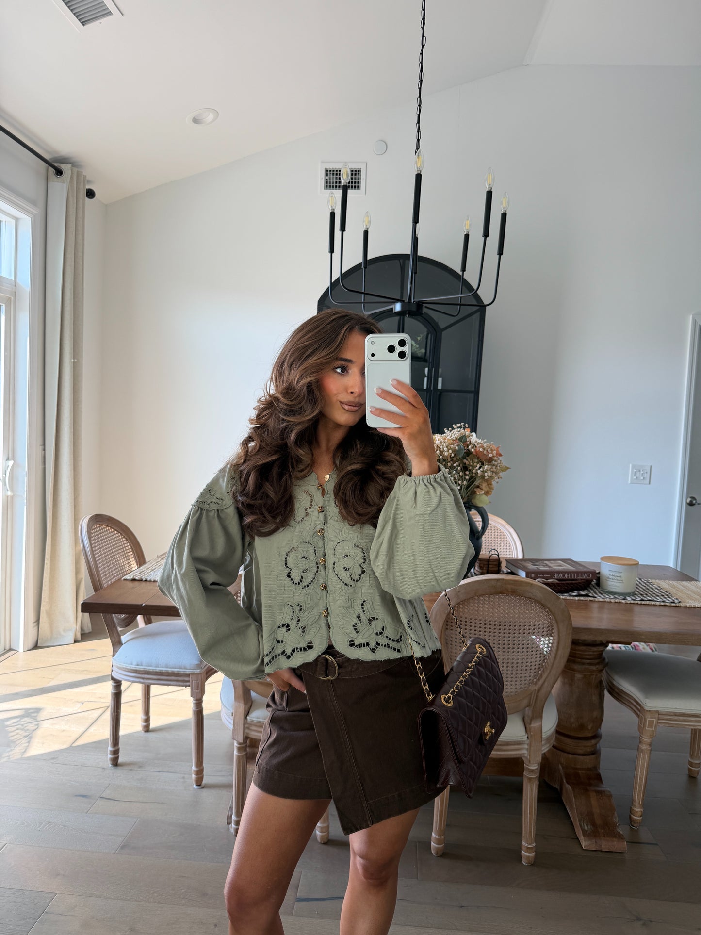 Cocoa Kisses Mini Skirt