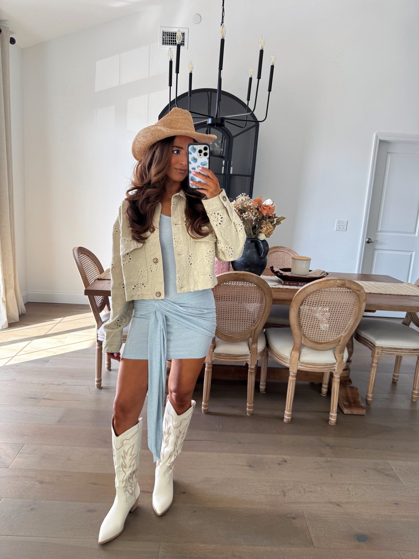 The Oat & Lace Denim Jacket