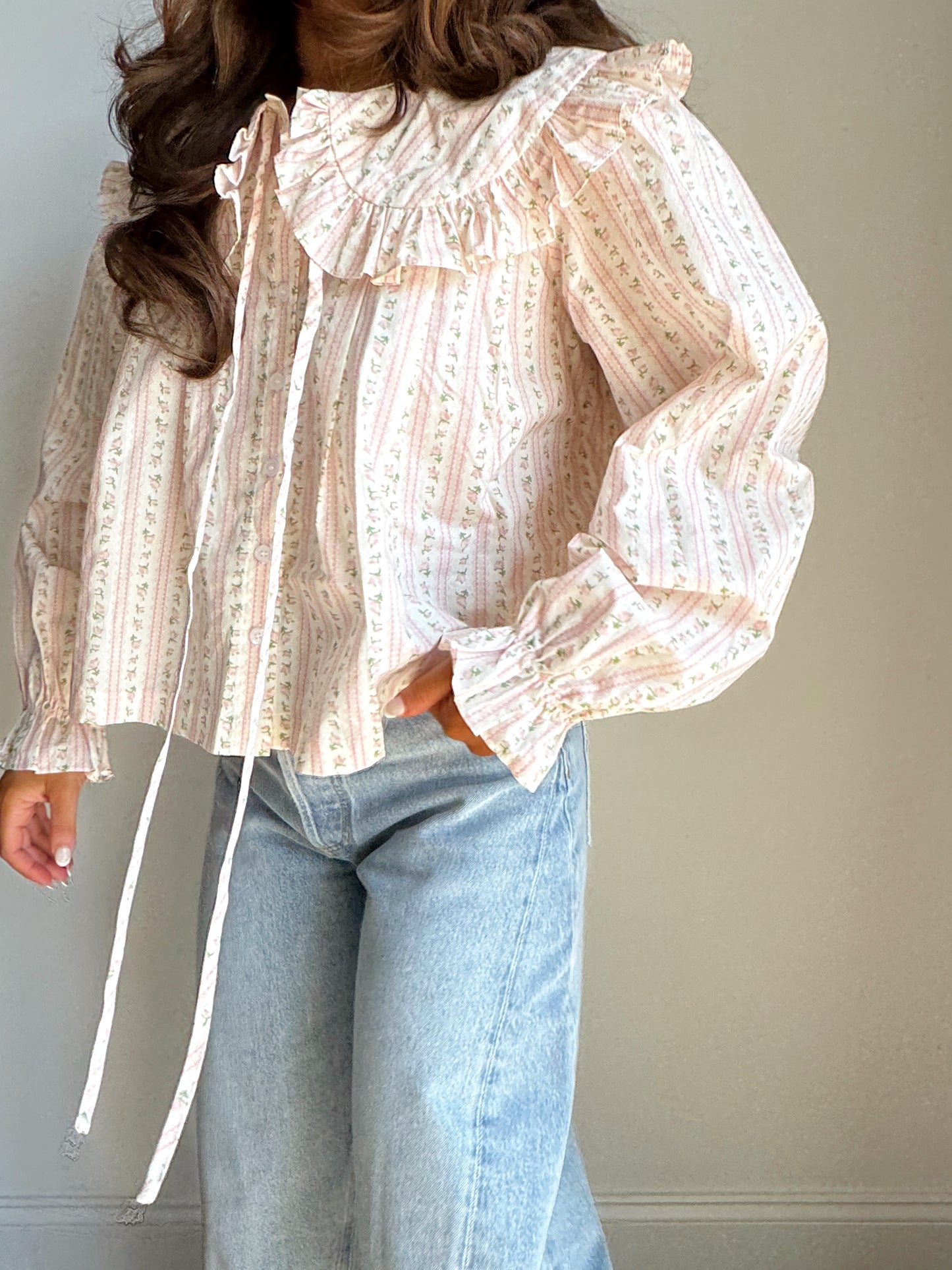 Shabby Chic Blushing Top